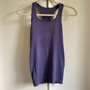 Lululemon Swiftly Speed Racerback Shine purple quartz 6
